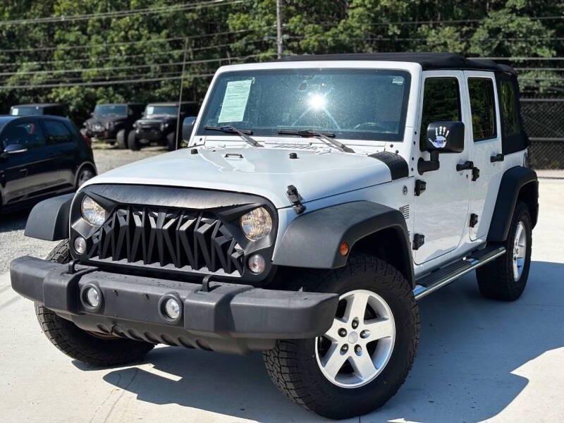 used 2015 Jeep Wrangler Unlimited car, priced at $10,999