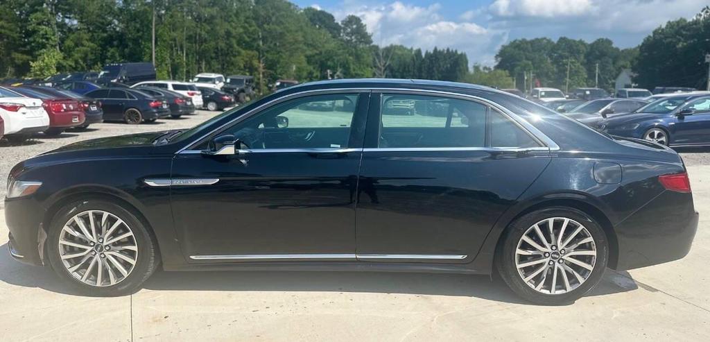 used 2017 Lincoln Continental car, priced at $10,500