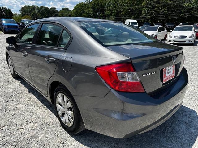 used 2012 Honda Civic car, priced at $6,000