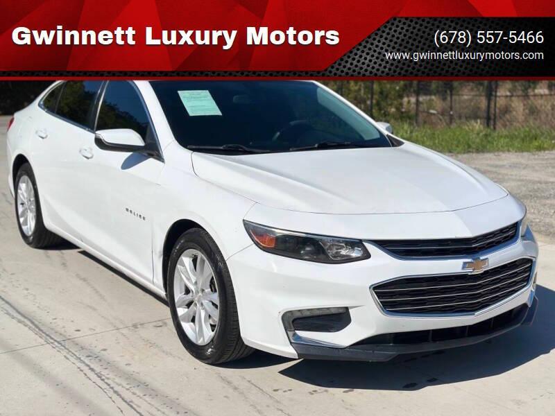 used 2016 Chevrolet Malibu car, priced at $7,500