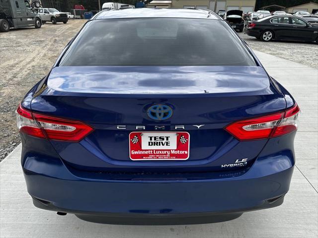 used 2018 Toyota Camry Hybrid car, priced at $10,999