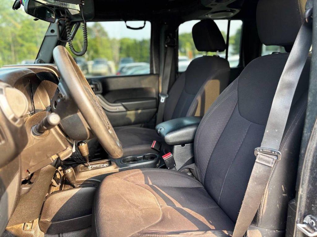 used 2014 Jeep Wrangler Unlimited car, priced at $13,500