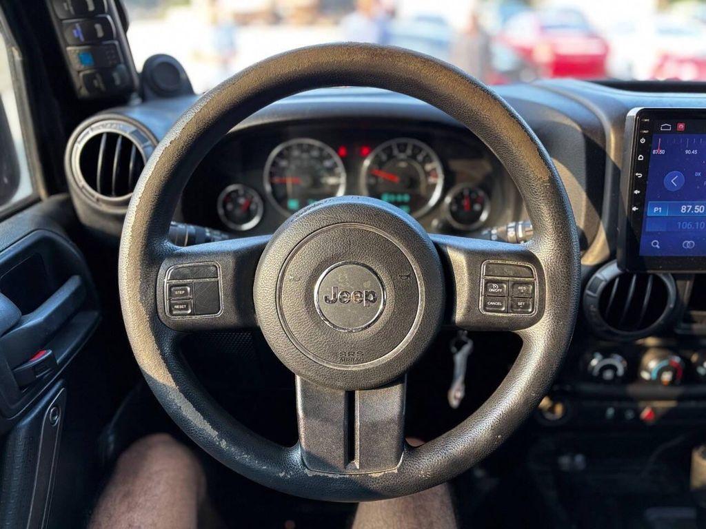 used 2014 Jeep Wrangler Unlimited car, priced at $13,500