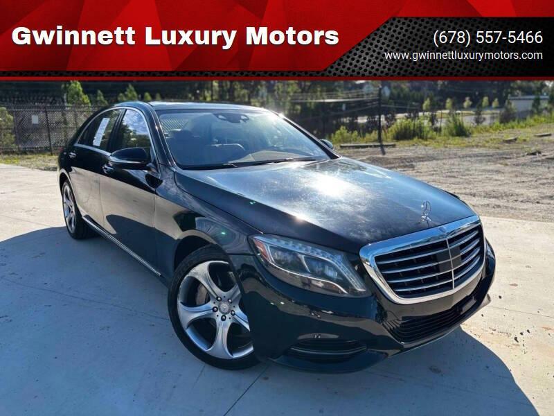 used 2014 Mercedes-Benz S-Class car, priced at $15,999
