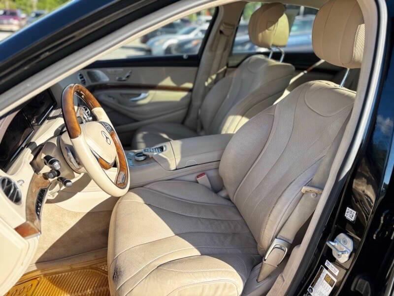 used 2014 Mercedes-Benz S-Class car, priced at $15,999
