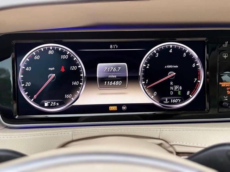 used 2014 Mercedes-Benz S-Class car, priced at $15,999