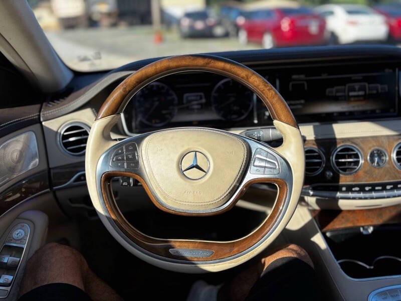 used 2014 Mercedes-Benz S-Class car, priced at $15,999
