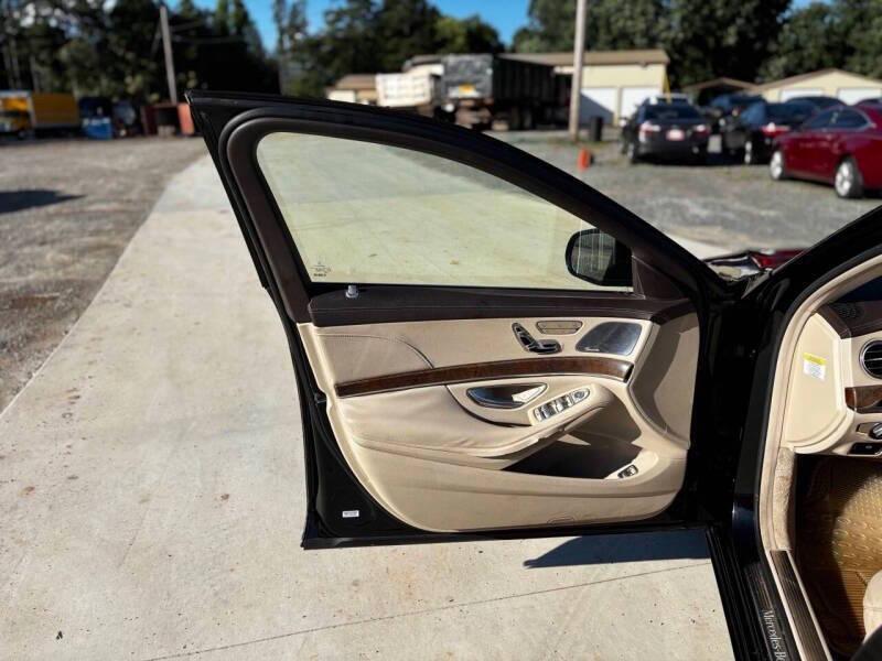 used 2014 Mercedes-Benz S-Class car, priced at $15,999
