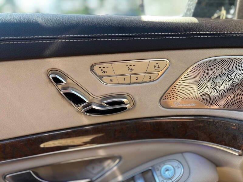 used 2014 Mercedes-Benz S-Class car, priced at $15,999