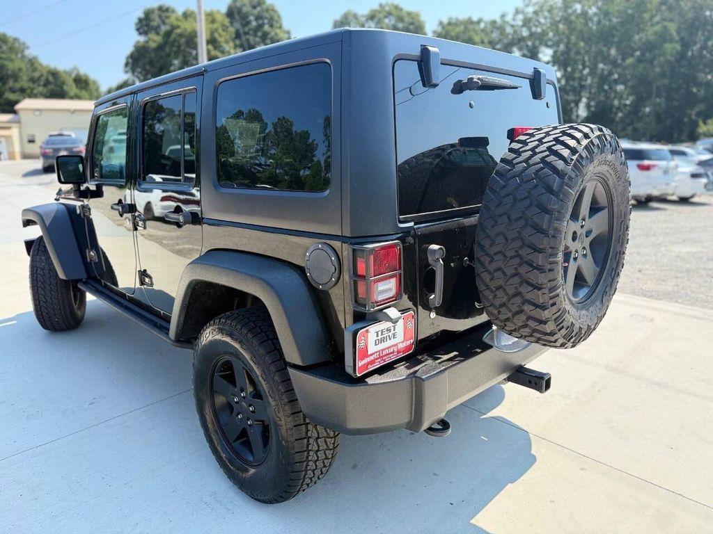 used 2016 Jeep Wrangler Unlimited car, priced at $13,500