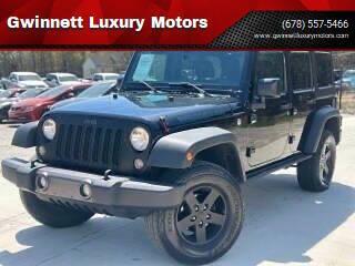 used 2016 Jeep Wrangler Unlimited car, priced at $13,999