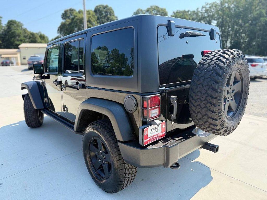 used 2016 Jeep Wrangler Unlimited car, priced at $13,500