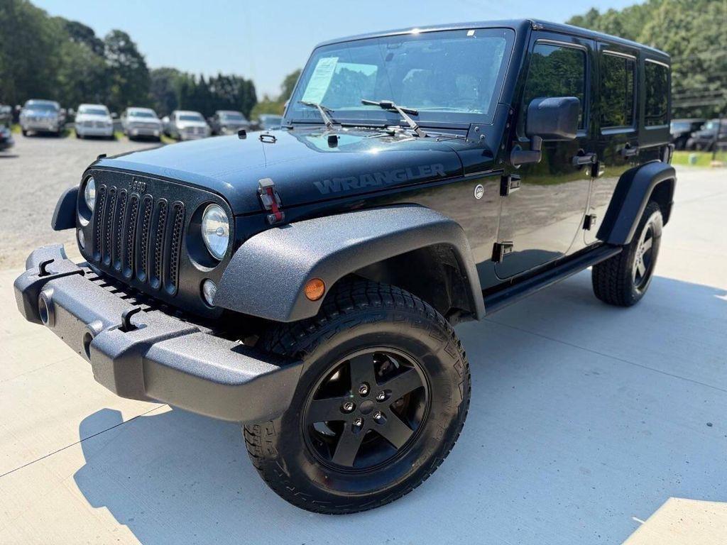 used 2016 Jeep Wrangler Unlimited car, priced at $13,500