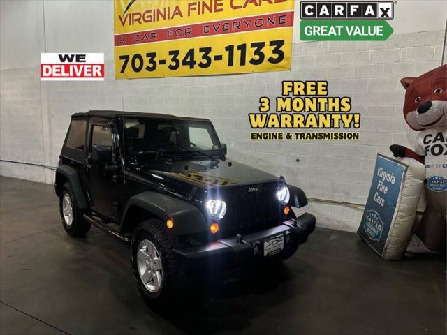 used 2010 Jeep Wrangler car, priced at $9,495