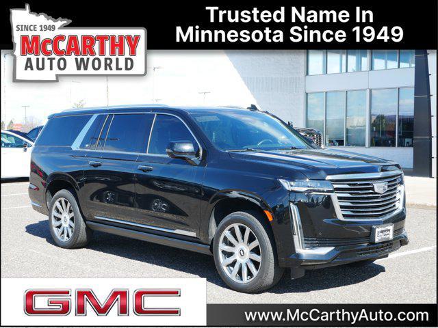 used 2023 Cadillac Escalade ESV car, priced at $67,475