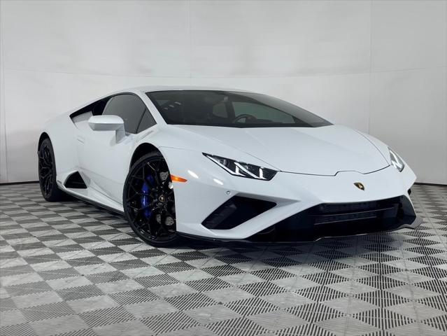 used 2021 Lamborghini Huracan EVO car, priced at $265,995