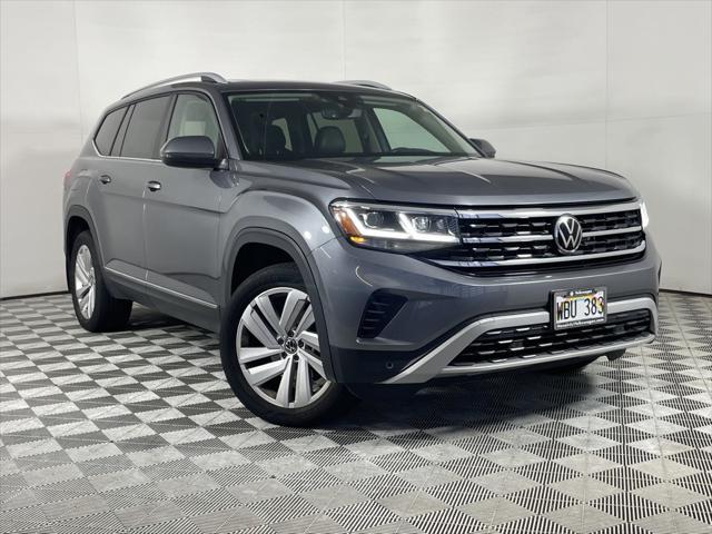 used 2021 Volkswagen Atlas car, priced at $27,495