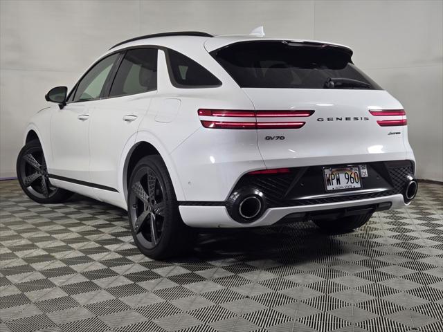 used 2022 Genesis GV70 car, priced at $44,995