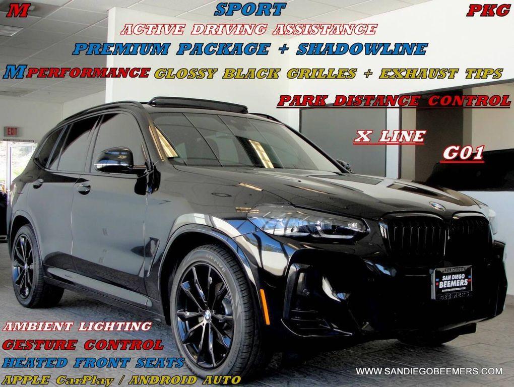 used 2022 BMW X3 car, priced at $33,998