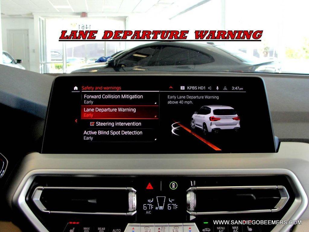 used 2022 BMW X3 car, priced at $33,998