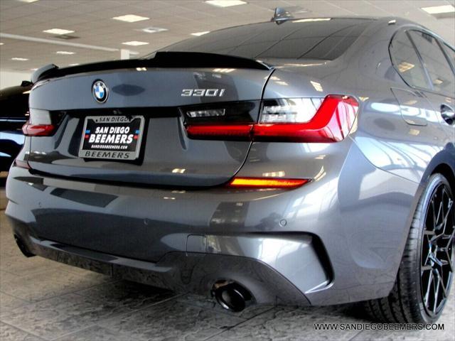 used 2021 BMW 330 car, priced at $32,998