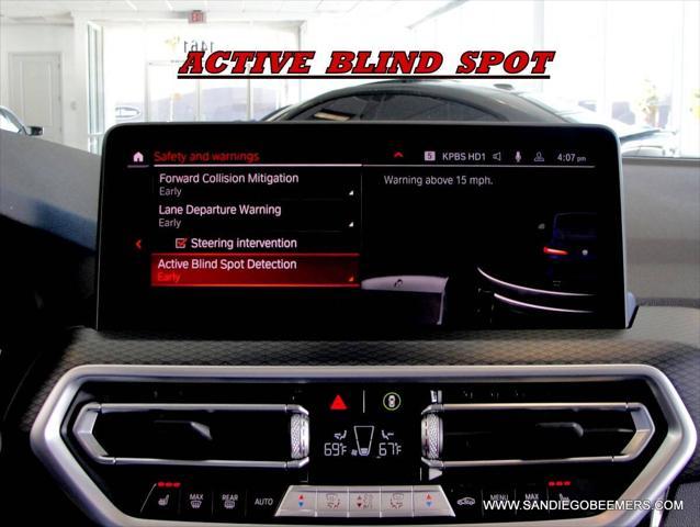 used 2022 BMW X4 car, priced at $37,998