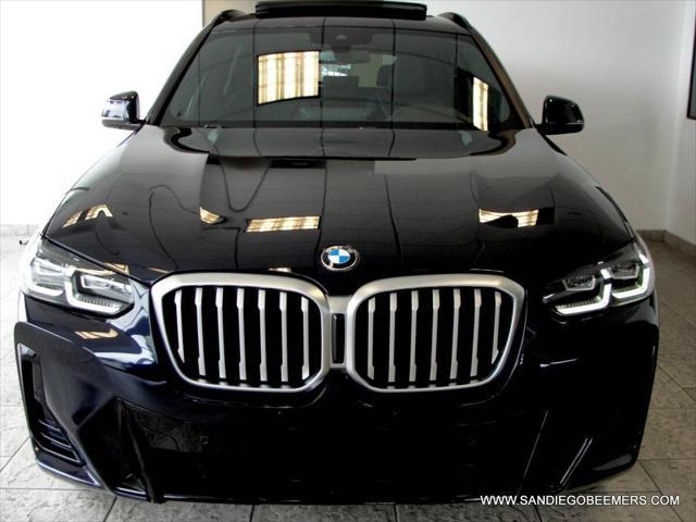 used 2022 BMW X3 car, priced at $33,998