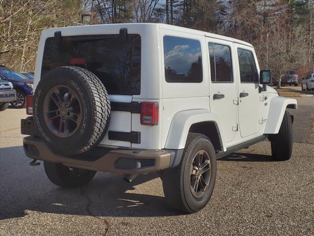 used 2016 Jeep Wrangler Unlimited car, priced at $19,984