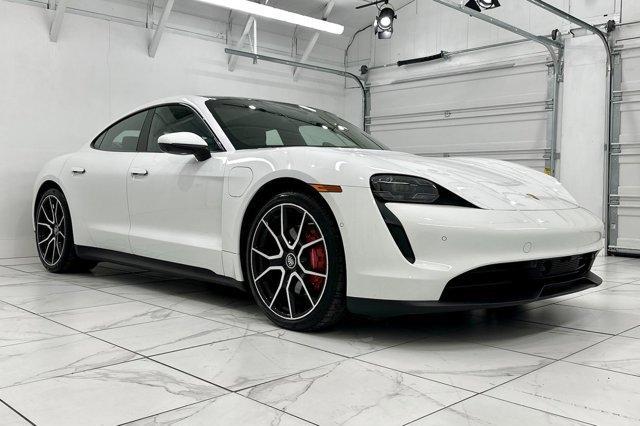 used 2024 Porsche Taycan car, priced at $127,975