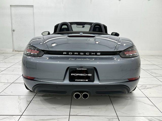 used 2025 Porsche 718 Boxster car, priced at $131,975