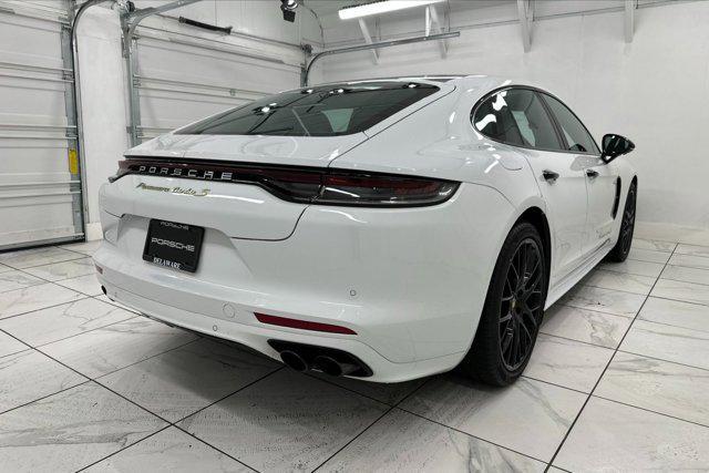 used 2022 Porsche Panamera e-Hybrid car, priced at $127,975