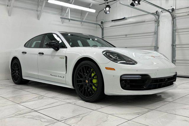 used 2022 Porsche Panamera e-Hybrid car, priced at $127,975