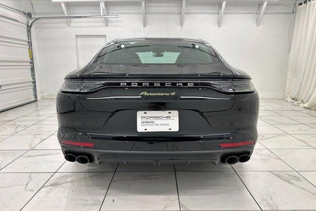 used 2023 Porsche Panamera e-Hybrid car, priced at $121,195