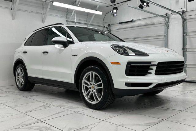 used 2022 Porsche Cayenne E-Hybrid car, priced at $89,975