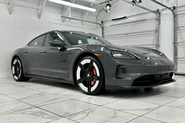 used 2025 Porsche Taycan car, priced at $127,575