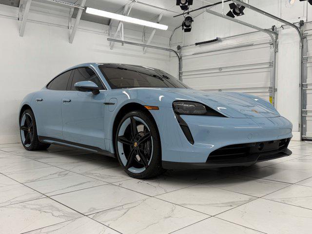 used 2022 Porsche Taycan car, priced at $79,975