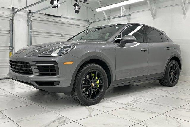 used 2023 Porsche Cayenne E-Hybrid Coupe car, priced at $95,975