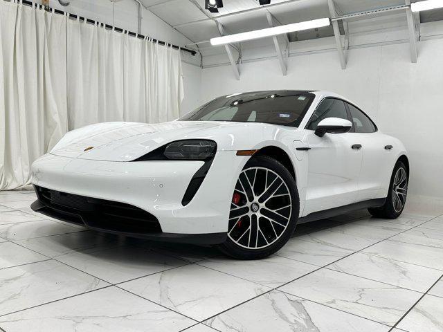used 2022 Porsche Taycan car, priced at $83,875