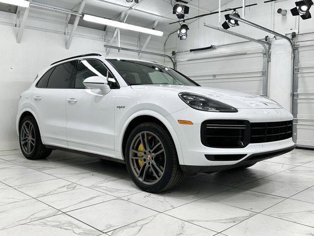 used 2021 Porsche Cayenne E-Hybrid car, priced at $103,975