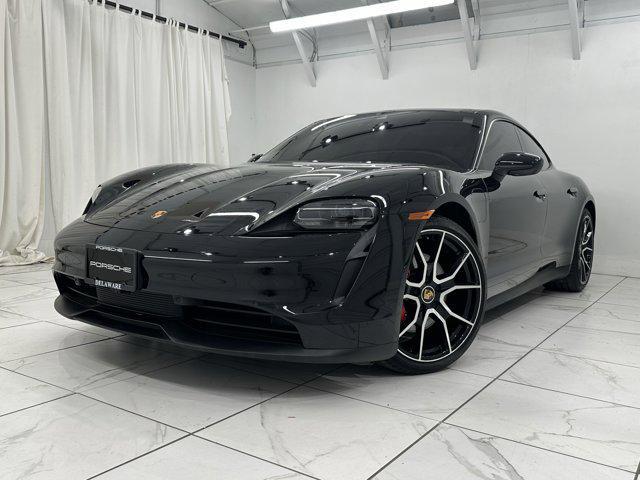 used 2024 Porsche Taycan car, priced at $87,975