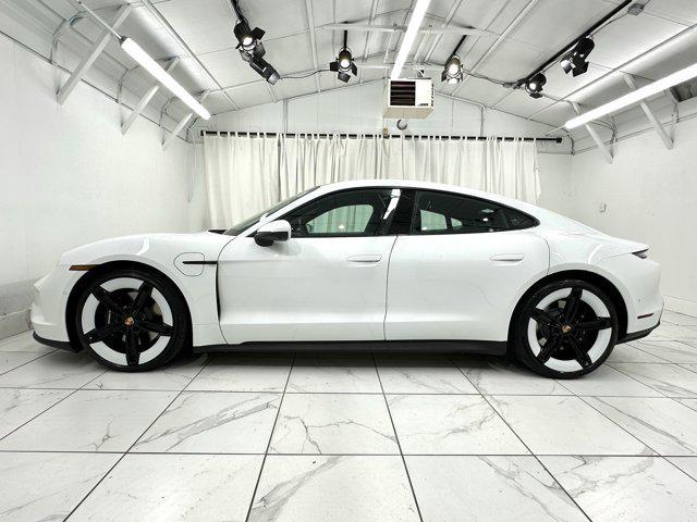 new 2025 Porsche Taycan car, priced at $128,825