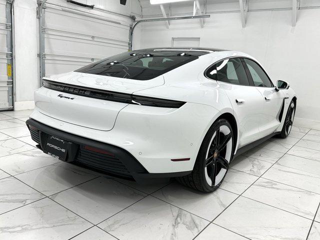 new 2025 Porsche Taycan car, priced at $128,825
