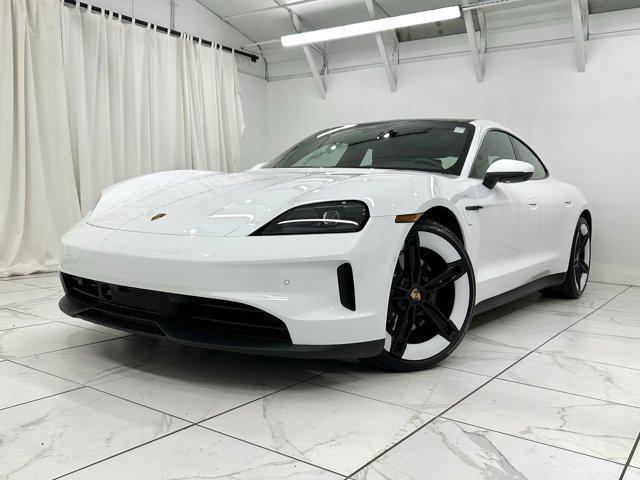 new 2025 Porsche Taycan car, priced at $128,825
