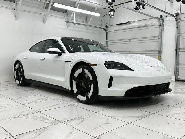 new 2025 Porsche Taycan car, priced at $128,825