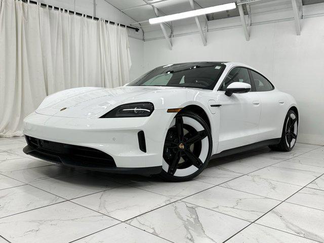 new 2025 Porsche Taycan car, priced at $128,825