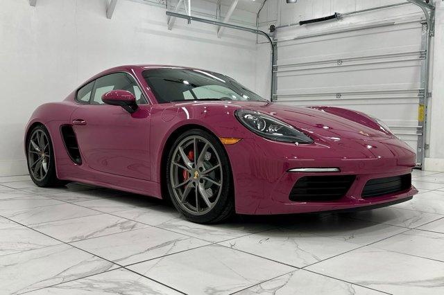 used 2023 Porsche 718 Cayman car, priced at $95,575