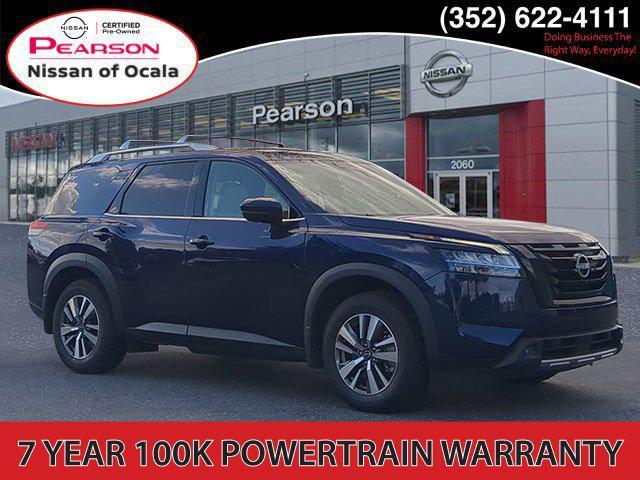 used 2023 Nissan Pathfinder car, priced at $35,388