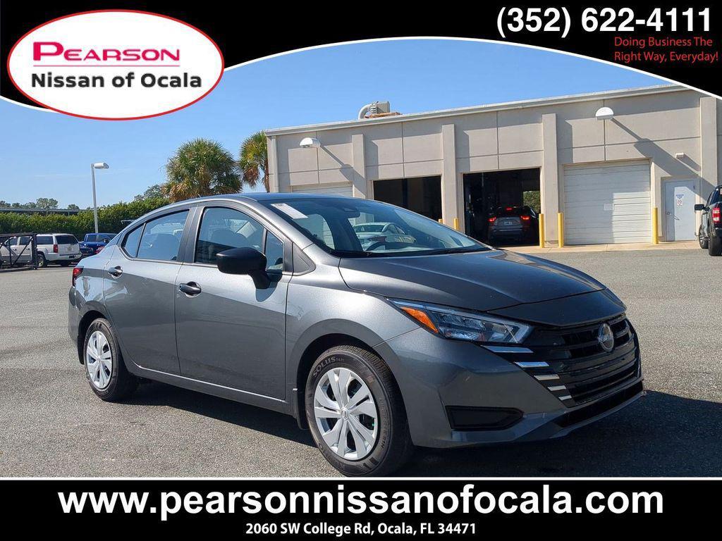 new 2025 Nissan Versa car, priced at $20,519