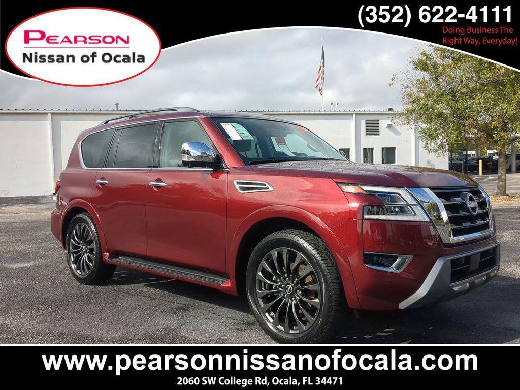 used 2024 Nissan Armada car, priced at $49,988