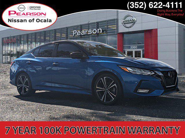 used 2021 Nissan Sentra car, priced at $19,488